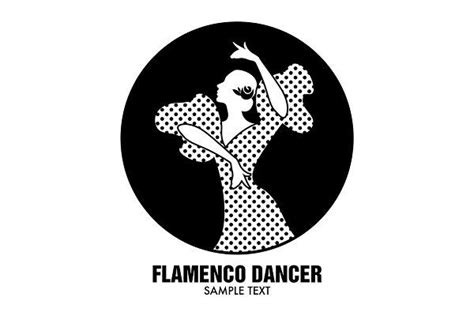 Spanish Flamenco Dancer Logo By La Inspiratriz On Creativemarket
