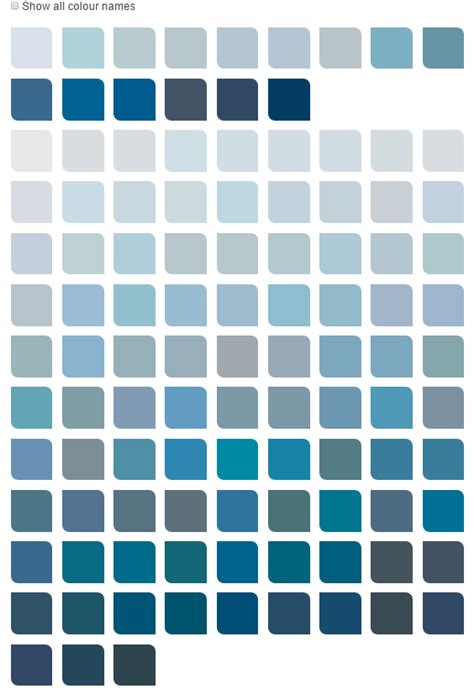 Dulux Blue Paint Color Chart Dulux Paint Colours Dulux Paint Colour