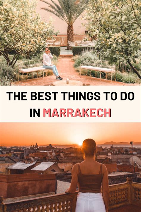 Marrakech Bucket List 10 Things You Must Do When Visiting Marrakech