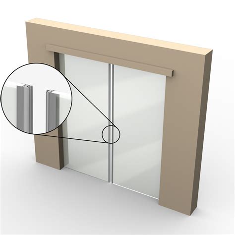 Kilargo 7310 Series Adjustable Aluminium Meeting Stile Frameless Glass