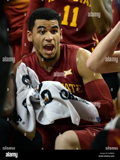 Feb 21 2015 Naz Long 15 Of The Iowa State Cyclones In Action Vs The Texas Longhorns At The