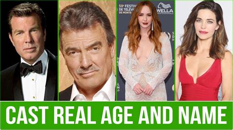 The Young And The Restless Cast Real Age And Name 2020 Youtube
