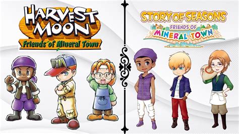 Male Marriage Candidate Redesigns Friends Of Mineral Town Edition