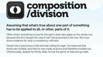 Compositiondivision Logical Fallacies How To Apply Wholeness