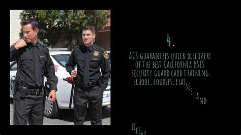 Search for security guard training with us. Easiest way to access the best BSIS approved guard card training in California. - YouTube