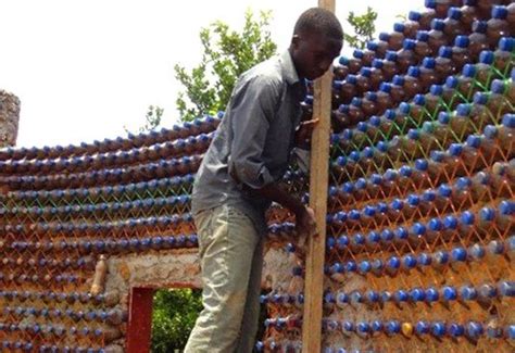 Africas First House Made Of Plastic Bottles In Nigeria Inhabitat