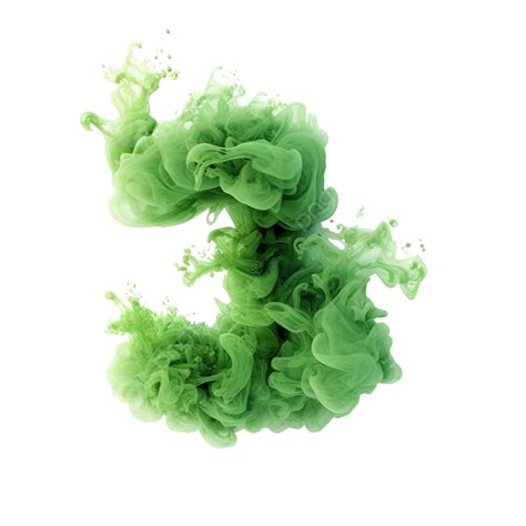Abstract Green Blob Element Four Outline Blob Shape Png Transparent