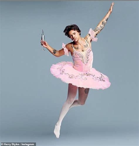 Harry Styles Drives His Fans Wild As He Transforms Into A Ballerina In