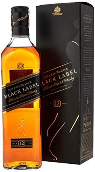 Whisky Escoc S Johnnie Walker Black Label Garrafa Ml Delivery Alabarce