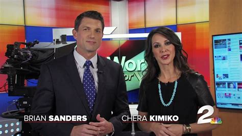 Chera Kimiko Joins Karen Larsen Brian Sanders And Staff At Kjrh 2