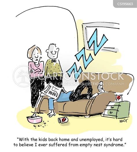 Empty Nest Cartoons And Comics Funny Pictures From Cartoonstock