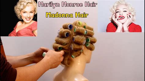 Madonna Marilyn Monroe Hairstyles And Haircuts Make Hair Rolls