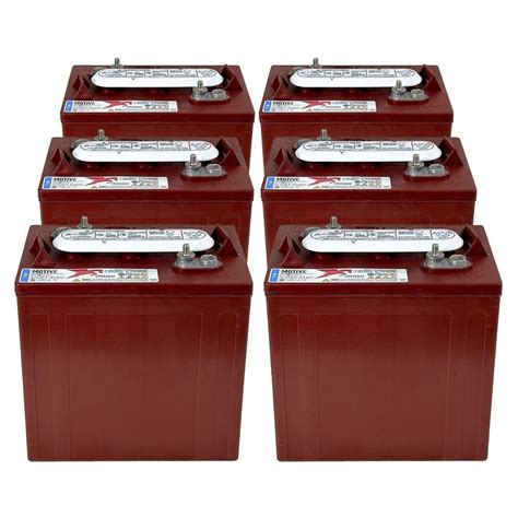 Full Set Of 6 Replacement Trojan T105 Golf Cart Batteries Golf Cart