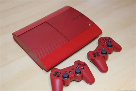 A Closer Look At The Limited Edition Garnet Red Super Slim Playstation
