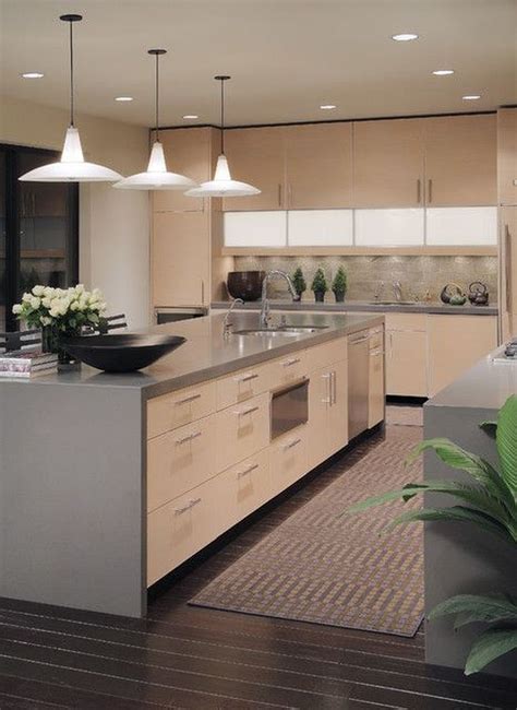 50 Stunning Modern Kitchen Design Ideas Homyhomee