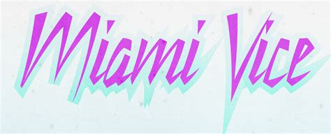 You can use miami vice logo font in your printing on fabrics, making a logo, movie titles, a poster layout, card designs, brochure makings, banners designs, etc. Miami Vice Font - forum | dafont.com