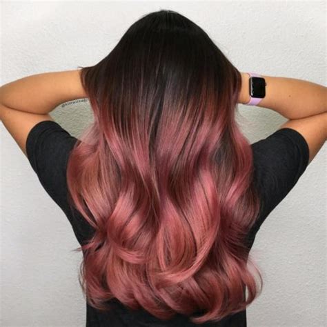 11 Stunning Rose Gold Hair Color Ideas Highlights All