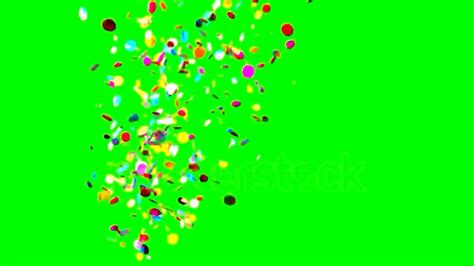 Confetti Green Screen Youtube