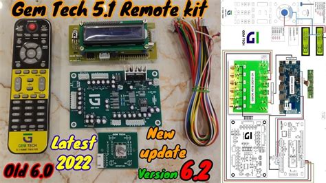 Gem Tech 5.1 Remote kit | V6.2 latest 2022 | New updates | GKS Info