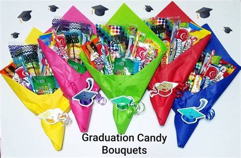 Quarantine Graduation Candy Bouquets Adopt A Senior Grad Candy Etsy