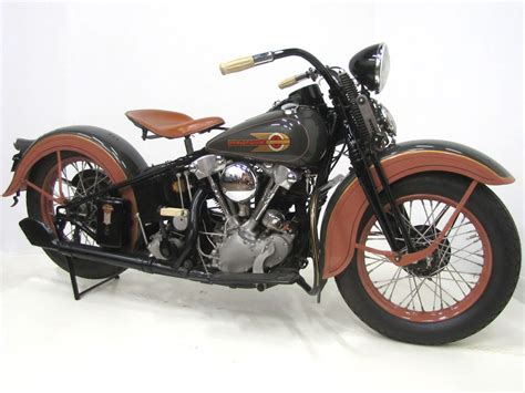 1936 Harley Davidson El Knucklehead National Motorcycle Museum