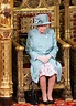 Rainha Elizabeth II discursa no Parlamento britânico pela 2ª vez em ...