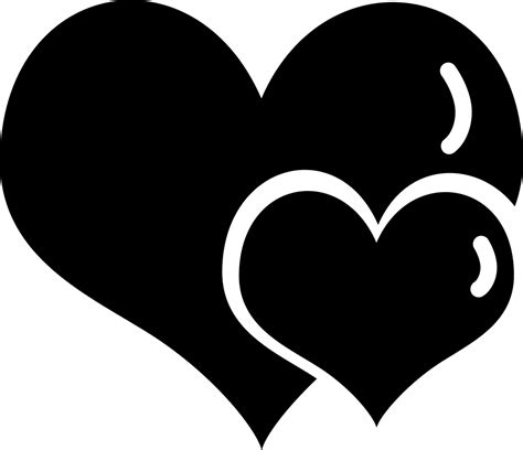 The Two Of Hearts Svg Png Icon Free Download 228393