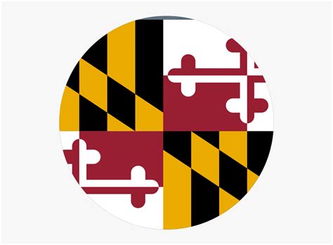 Maryland Vector Flag Md Clipart Maryland State Flag Hd Png Download