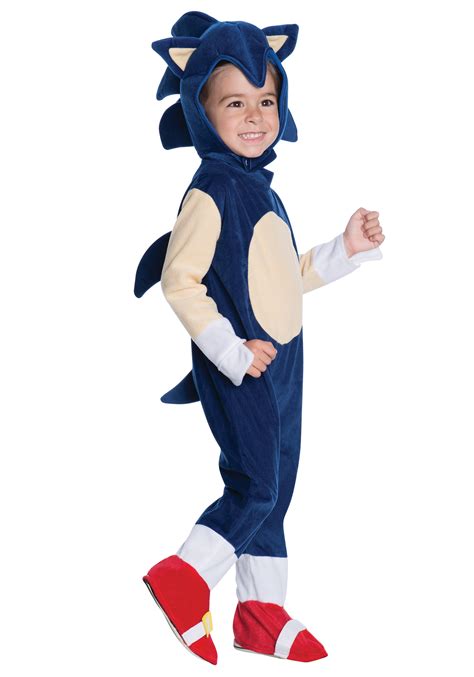 Sonic Kids Deluxe Sonic Movie Costume Clothing Shoes Jewelry