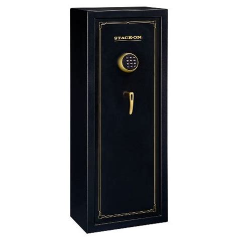 Stack On Ss Series 10 Gun Safe W Electronic Lock Ss 10 Mb