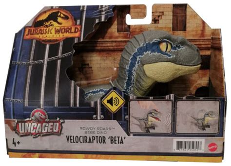 Mattel Gwy55 Jurassic World Dominion Velociraptor Beta Action Sound Attaque De Rugissement