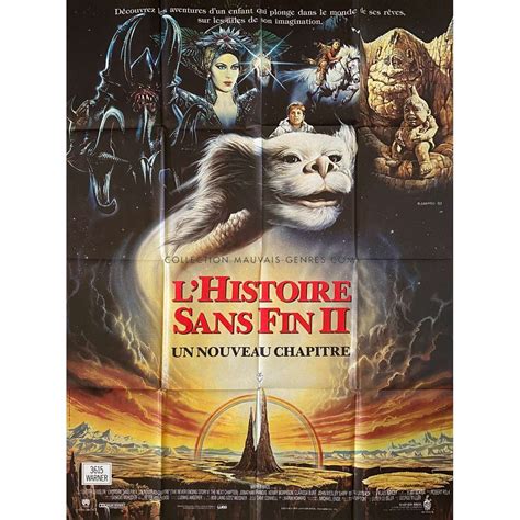 Affiche De Cinéma Française De Lhistoire Sans Fin 2 120x160 Cm