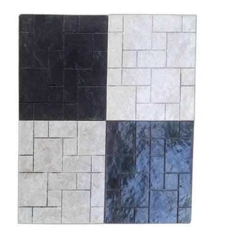 Polished Cement Chequered Tile At Rs 45sq Ft ख़ानेदार टाइल In Navi