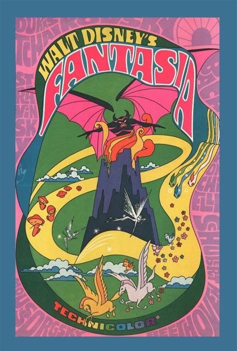 Fantasia 1940 Disney Posters Disney Movie Posters Movie Posters