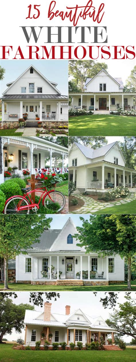 Farmhouse of the palms privacy policy. 15 Beautiful White Farmhouses