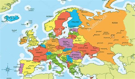 Western Europe Capitals Map Quiz 25 Categorical Map Of Eastern Europe