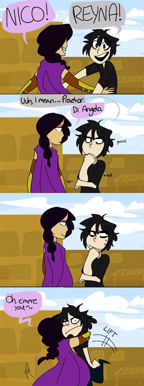 Nico And Reyna I Don T Care Whats Canon I Ship Them Reynico Percy