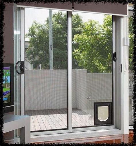 How to install your sliding glass pet door. Sliding Patio Doors & Garrage Doors Model | Sliding screen ...