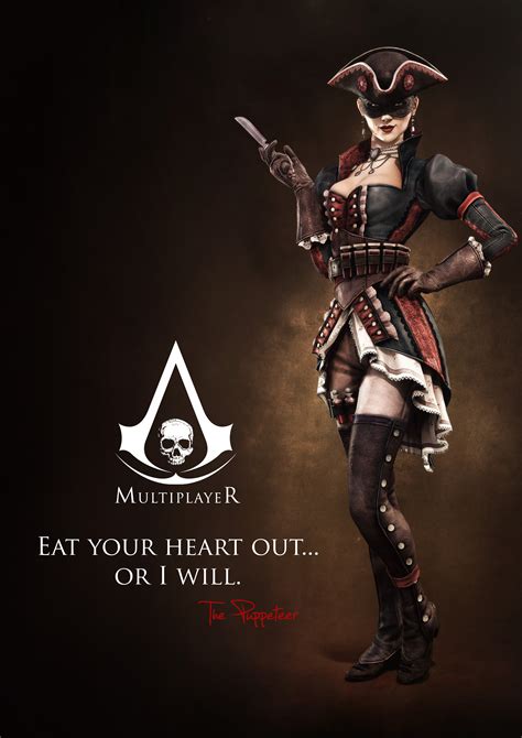 Assassins Creed Iv Black Flag Nuevo Arte De Los Personajes Levelup