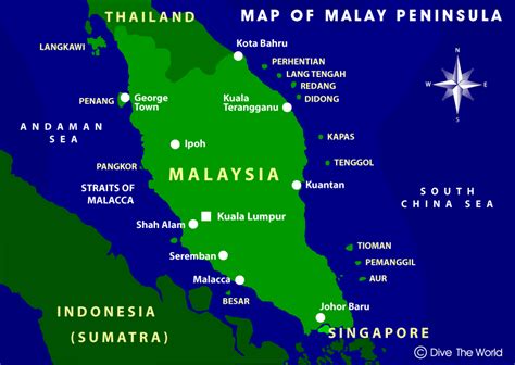 The Perfect Retreat Malaysia Along Malay Peninsula