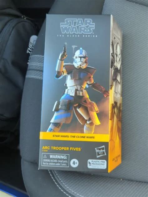 Arc Trooper Fives 6 Action Figure Star Wars The Clone Wars Black