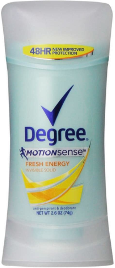 Degree Motionsense Anti Perspirant And Deodorant Invisible Solid Fresh