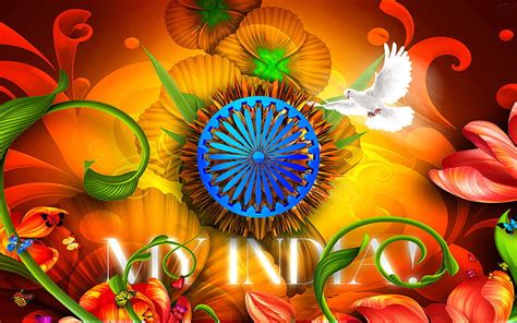 Hd Wallpaper My India Independence Day Greeting Cards And Hd Wallpaper