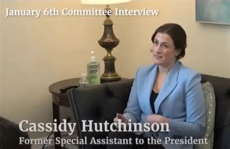 Mark Meadows Aide Cassidy Hutchinson Is January 6th Committee S Surprise Witness Report