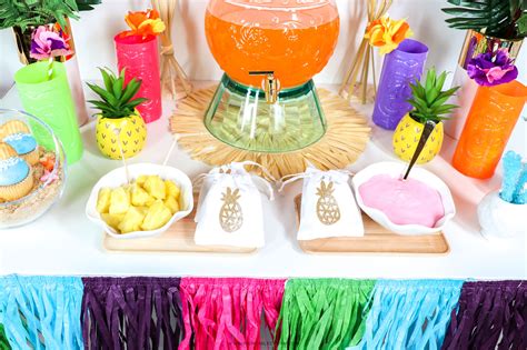 Easy Hawaiian Luau Party Ideas Printable Crush Parties