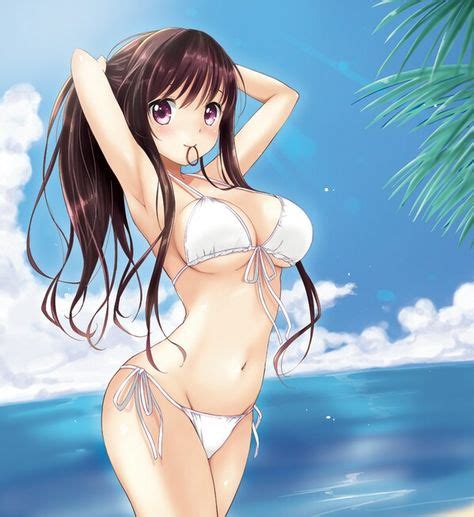 anime girl bikini