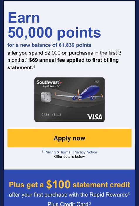 Rewards credit cards allow you to earn points on everyday purchases and redeem them for the rewards you want most. Targeted Chase Southwest Plus: 50,000 Points + $100 Statement Credit - Doctor Of Credit