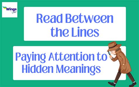 Read Between The Lines Meaning Examples Synonyms Leverage Edu