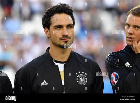 Bordeaux France 02nd July 2016 Germanys Mats Hummels And