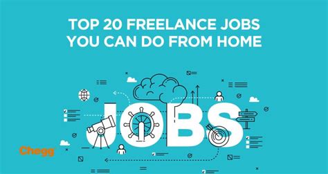 Top 20 Freelance Jobs You Can Do From Home